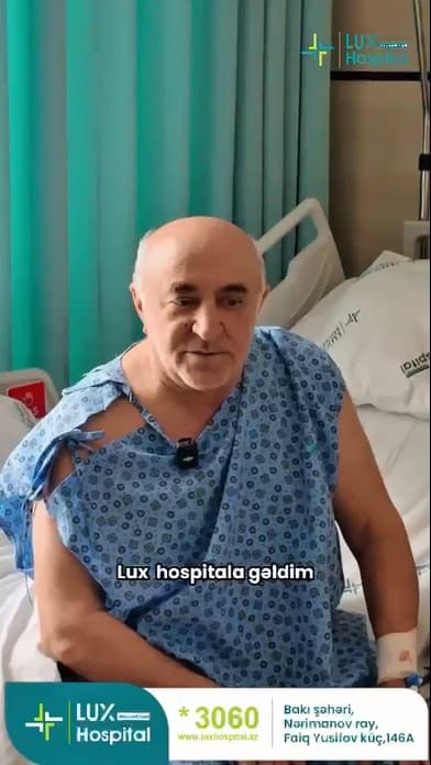 Lux International Hospital pasiyent rəyi