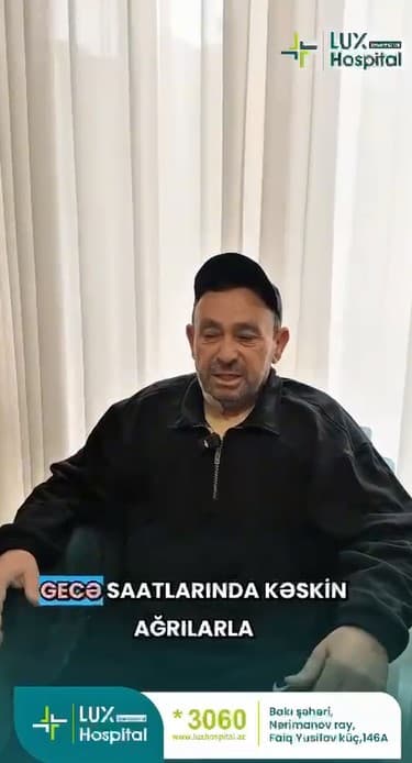 Lux International Hospital pasiyent rəyi